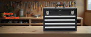 Bild in Galerie-Viewer laden, Amocart 20.5in Metal Tool Box Portable 4-Drawers Tool Chest with Drawers Locking Multi-Function Tool Organizer for Workshop