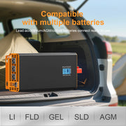 Load image into Gallery viewer, Pure Sine Wave Inverter DC to AC 12V 24V to 120V 4000W 3000W 2000W 60Hz High Power Inverter LCD Display Car Solar Inverter