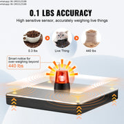 Bild in Galerie-Viewer laden, Amocart 440lbs Digital Shipping Scale with Timer Tare Function HD LCD Screen Portable Package Postal Scale for Home Post Office