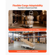 Charger l'image dans la visionneuse de galerie, Amocart 2000LBS U-Boat Platform Truck Dolly Steel Utility Cart with Detachable Handles Industrial Hand Push Truck for Warehouse
