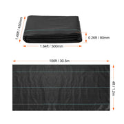 Charger l'image dans la visionneuse de galerie, Amocart Woven PP Landscape Fabric Heavy Garden Weed Barrier Geotextile Fabric for Landscaping Driveway
