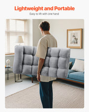 Charger l'image dans la visionneuse de galerie, Amocart Floor Chair Recycled Foam Folding Sofa Chair Multifunctional Floor Chair with Back Support Ideal for Sleeping Reading