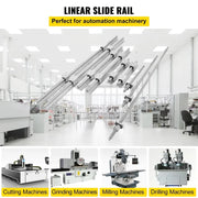 Bild in Galerie-Viewer laden, Amocart Linear Rail Ballscrew X 3 RM1605-350mm 650mm 1050mm X 2 Linear Rail Support, 12 CNC Kit Linear Shaft Optical Axis DIY