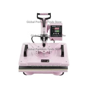 Bild in Galerie-Viewer laden, Amocart Heat Press Machine 12x15inch 8in 1 Heat Transfer Machine 360° Swing Away T-Shirt for T-Shirts/Mugs/Hats/Plates Pink