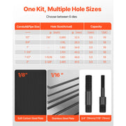 Charger l'image dans la visionneuse de galerie, Amocart 10/15 Ton Knockout Punch Set 1/2in to 2 or 4in KO Tools Kit W/6 Dies for Electrical Control Cabinets Switch Cabinets
