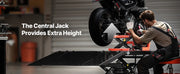 Bild in Galerie-Viewer laden, Amocart Motorcycle Lift 1000/1500lbs Pneumatic/Hydraulic Motorcycle Jack,Heavy Bike Repair Stand for ATVs, Dirt Bike