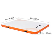Charger l'image dans la visionneuse de galerie, SucceBuy Inflatable Floating Dock Non-Slip Water Floating Dock Mat with Detachable Ladder Floating Platform Island Raft for Pool