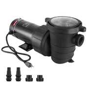 Charger l'image dans la visionneuse de galerie, Amocart Above Ground Pool Pump 1HP/1.5HP/2HP Single Speed with Filter Basket for Above Ground Pools Hot Tubs Spas UL Certified