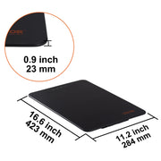 Bild in Galerie-Viewer laden, Amocart Electric Warming Tray 16.5"x 23.6"/11" Portable Tempered Glass Heating Tray with Temperature Control Perfect for Dinner