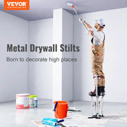 Bild in Galerie-Viewer laden, Amocart Drywall Stilts 18''/36''Adjustable Aluminum Tool Stilts with Protective Knee Pads Non-Slip Work Stilts for Home