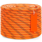 Charger l'image dans la visionneuse de galerie, SucceBuy 120ft Dual-Weave Polyester Cord 3/8 1/2in 48-Strand Multi-Use Rope for Arborist Activities Outdoor Adventures Versatile