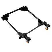 Charger l'image dans la visionneuse de galerie, Amocart Mobile Base 650 lbs Weight Capacity Adjustable from 12"x12" to 36"x36" Heavy Duty Mobile Base Stand with Swivel Wheels