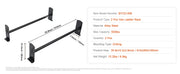 Load image into Gallery viewer, Amocart Van Roof Ladder Rack 2/3 Bars Alloy Steel Roof Racks 500/750 LBS Capacity Rain-Gutter Roof Rack Van Ladder Rack for Van