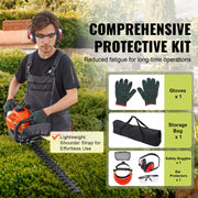 Bild in Galerie-Viewer laden, Amocart 23.2-inch 26CC 2 Cycle Gas Hedge Trimmer Gas Powered Handheld Hedge Trimmer 180° Adjustable for Trimming Shrubs Bushes
