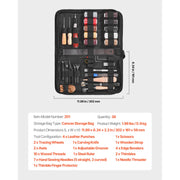 Bild in Galerie-Viewer laden, Amocart 38/59/61/72/92PCs Leather Working Tools Kit Leather Craft Tools Storage Bag Engraving Punching Sewing Stamping Tools