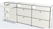 Bild in Galerie-Viewer laden, Tv Stand Storage Cabinets Corner Cabinet Metal Storage Display Cabinet Living Room Cabinets Furniture