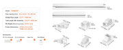 Bild in Galerie-Viewer laden, Amocart Mini Split Line Set Cover PVC Decorative Pipe Line Cover For Air Conditioner Easy to Install Paintable for Heat Pump