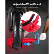 Charger l'image dans la visionneuse de galerie, Amocart Motorcycle Lift Table 1000/1500lbs Pneumatic/Hydraulic Motorcycle Jack,Heavy Duty Bike Repair Stand for ATVs, Dirt Bike