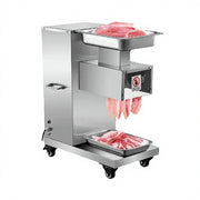 Bild in Galerie-Viewer laden, OYLP Amocart 500Kg/H Electric Meat Slicer Cutter 750W Commercial 3mm Stainless Steel Blades Certified 4-Year Warranty Machine