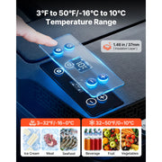 Load image into Gallery viewer, Amocart 12 Volt Refrigerator 20L/35L Car Fridge for Tesla Model 3/Model Y Portable Electric Freezer Compressor with APP Control
