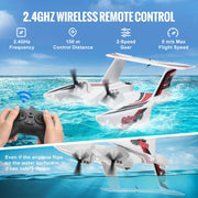 Load image into Gallery viewer, Amocart EPP Foam RC Plane 2.4G 3CH Radio Control Aircraft Sea And Air RC Glider Water Land Flying Airplane Toys Gift For Boys