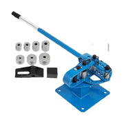 Bild in Galerie-Viewer laden, Amocart Pipe Bender YP-9 Manual Bench Steel Tube Bending Kit w/ 7Dies 1-3in Multifonction Compact Flat Bar Rod Brake Bends Tool