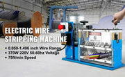 Charger l'image dans la visionneuse de galerie, SucceBuy Electric Wire Stripping Machine Cable Stripper 1.5-38mm 11 Channels Acrylic+Aluminum W/Blade for Scrap Copper Recycling