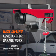 Charger l'image dans la visionneuse de galerie, Amocart 200-800kg Electric Hoist with Wired/Wireless Remote Control Lifting Crane Cable Hoist Winch for Boat Garage Elevator