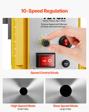 Bild in Galerie-Viewer laden, Amocart Magnetic Drill Boring Diameter Portable Electric Mag Drill Press Drilling Machine Metal Surface Industrial Improvement