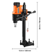 Load image into Gallery viewer, SucceBuy 3000W/3200W Core Drill Machine Drilling Diameter Diamond Stand Core Drill Rig Rugged Concrete Core Drill Wet Dry Use