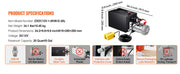 Charger l'image dans la visionneuse de galerie, Amocart Hydraulic Pump 15 Quart Hydraulic Power Unit Double Acting Dump Trailer Pump 0.91GPM Flow Rate DC 12V Hydraulic Pump