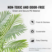 Bild in Galerie-Viewer laden, Amocart Artificial Palm Tree 4/5/6 FT Faux Plant Secure PE Material & Anti-Tip Tilt Protection Low-Maintenance Plant for Home