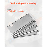 Charger l'image dans la visionneuse de galerie, Succebuy Threading Machine Dies 1/2"-3/4" Npt Pipe Dies(4 Packs) Ridgid Universal Die Heads 504A 711 713 811A 815A 816 817 842