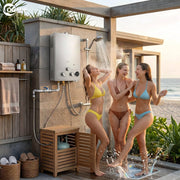 Load image into Gallery viewer, 18L/4.8Gallon Tankless Water Heater 4.8GPM High Efficient Natural Gas & LPG Propane RV Instant Boiler