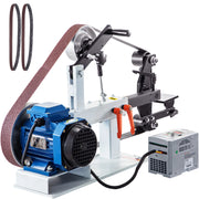 Charger l'image dans la visionneuse de galerie, Amocart 1.5KW Belt Grinder Machine 2 x 82in Variable/Constant Speed 3 Mode Electric Belt Sander for Tool Polishing Knife Making