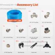 Charger l'image dans la visionneuse de galerie, Amocart Air Compressor Line Kit 3/4" HDPE-Aluminum Compressed Air Piping System Compressed Line Tubing Kit for Garages Workshop
