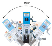 Charger l'image dans la visionneuse de galerie, WEISS Milling Machine VM25L 1100W Brushless Motor Mill Drill MT3 R8 Variable Speed 2250rpm for Precision Machining