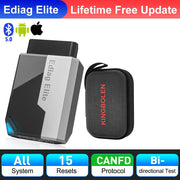 Charger l'image dans la visionneuse de galerie, 2026 New KINGBOLEN Ediag Elite Lifetime free Car Diagnostic Tools All system 15 Resets Bi-directional CAN FD Auto OBD2 Scanner