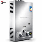 Load image into Gallery viewer, 18L/4.8Gallon Tankless Water Heater 4.8GPM High Efficient Natural Gas & LPG Propane RV Instant Boiler