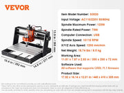 Charger l'image dans la visionneuse de galerie, Amocart CNC Router Machine 3 Axis GRBL Control Wood Engraving Carving Milling Machine Kit for Wood Acrylic MDF PVC Plastic Foam