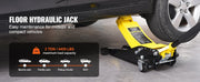 Charger l'image dans la visionneuse de galerie, SucceBuy 2T Low Profile Floor Jack Iron Hydraulic Racing Floor Jack Hydraulic Car Jack with Single/Dual Piston Quick Lift Pump