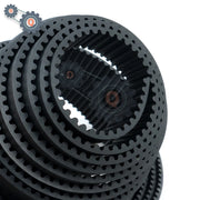 Load image into Gallery viewer, HTD 5M Open Belt PU HTD5M Open Timing Belt Conveyor Belt Polyurethane Belt Steel Belt 5M for CNC 15mm 20mm Belt HTD 5M Open Belt