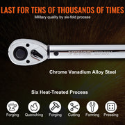 Bild in Galerie-Viewer laden, Amocart 1/2" 1/4" 3/8" Mechanical Torque Wrench Set Precision Pointer Hand Tools Torque Wrench Mechanical Car Repair Tool