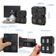 Load image into Gallery viewer, 4G GPS Tracker Car Tracker Magnet 7500mAh GPS Tracker 4G GPS Locator Waterproof Vehicle Long Standby Battery Real Time Position