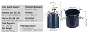 Bild in Galerie-Viewer laden, Amocart 10L Spray Paint Pressure Pot Tank Air Paint Pressure Pot Metal Rack Leak Repair Sealant for Industry Home Construction