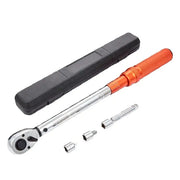 Bild in Galerie-Viewer laden, Amocart Torque Wrench Set Drive Click Torque Wrench Dual-Direction Adjustable Mechanical Dual Range Scales Torque Wrench Kit