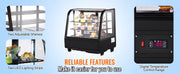 Charger l'image dans la visionneuse de galerie, Amocart Refrigerated Display Case Countertop Pastry Display Case LED Lighting TURBO Cooling Frost Free Air Cooling