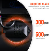 Charger l'image dans la visionneuse de galerie, Amocart 8KW Diesel Heater 12V/24V All in One Diesel Air Heater with Bluetooth and CO Alarm Portable Diesel Heater for Vehicle