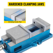 Bild in Galerie-Viewer laden, Amocart 5" Super-Lock Vise For NC/CNC Machines Bench Clamp Vise High Precision, CNC Lockdown Vise Drilling 125mm Width CNC 24KN