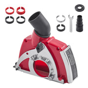 Bild in Galerie-Viewer laden, Amocart Cutting Dust Shroud for Angle Grinders 4-5 in Angle Grinder Dust Shroud with 6 Clamping Washers for Concrete Wall Stone